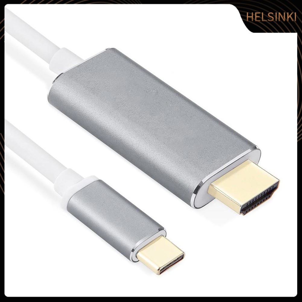 Dây Cáp Chuyển Đổi Usb Type C Sang Hdmi 4k Dài 1.8m Cho Macbook