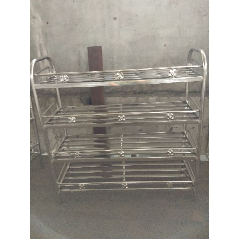 kệ giày dép inox 304 3 ngăn