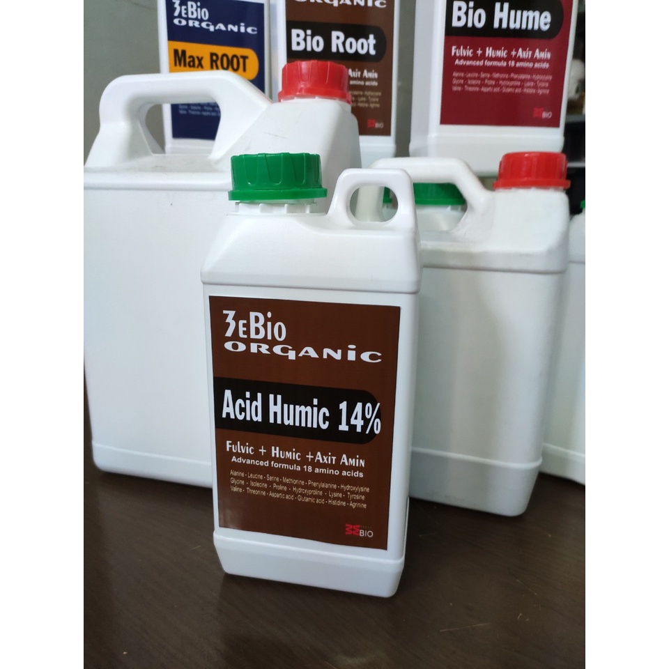 BIO AXIT HUMIC 14% CHAI 1 LÍT - humic 14% - humic liquiid concentrate fertilizer