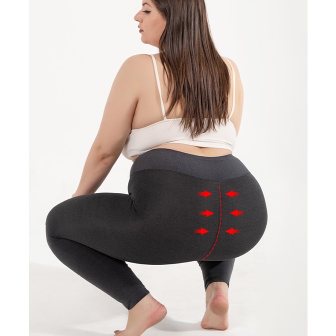 Quân legging nữ chất cotton dày dặn co giãn 4 chiều bigsize  (40-77kg)QS35