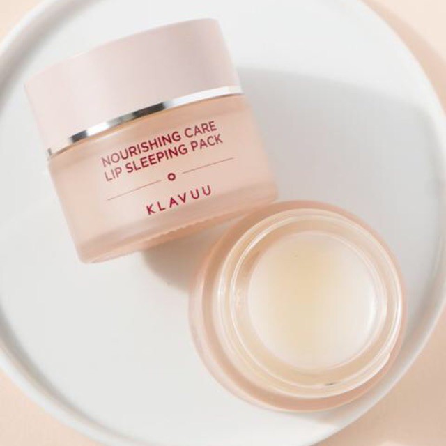 Ủ MÔI DƯỠNG ẨM SÂU KLAVUU NOURISHING CARE LIP SLEEPING PACK