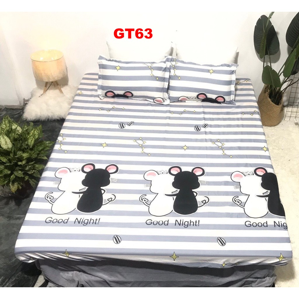 Ga chống thấm Cotton cao cấp Nano kháng khuẩn Loại tốt hàng đẹp GT32 nằm trực tiếp không nóng không bí