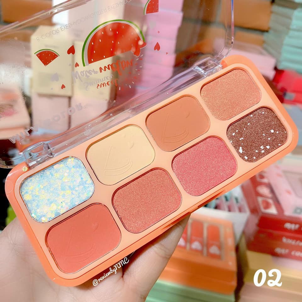 Bảng Mắt & Glitter 8 Ô MILA COLOR Thái Lan | BigBuy360 - bigbuy360.vn