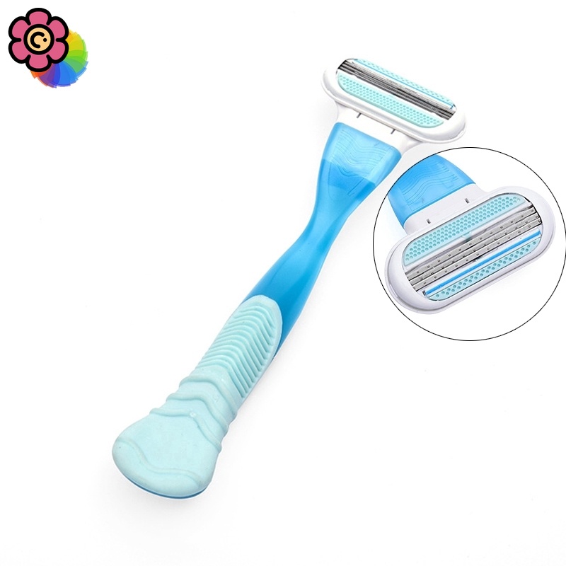 Dao Cạo Lông 3 Răng Tiện Dụng Cho Nữ