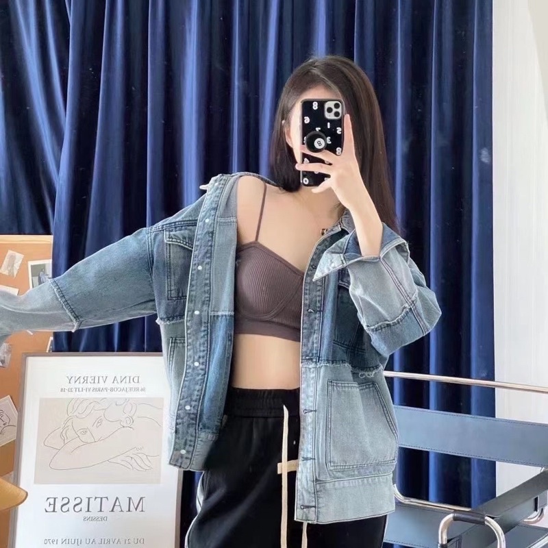 Áo Bra 2 Dây Thiết Kế Thanh Lịch, Chất Đẹp Có Đệm Ngực A6