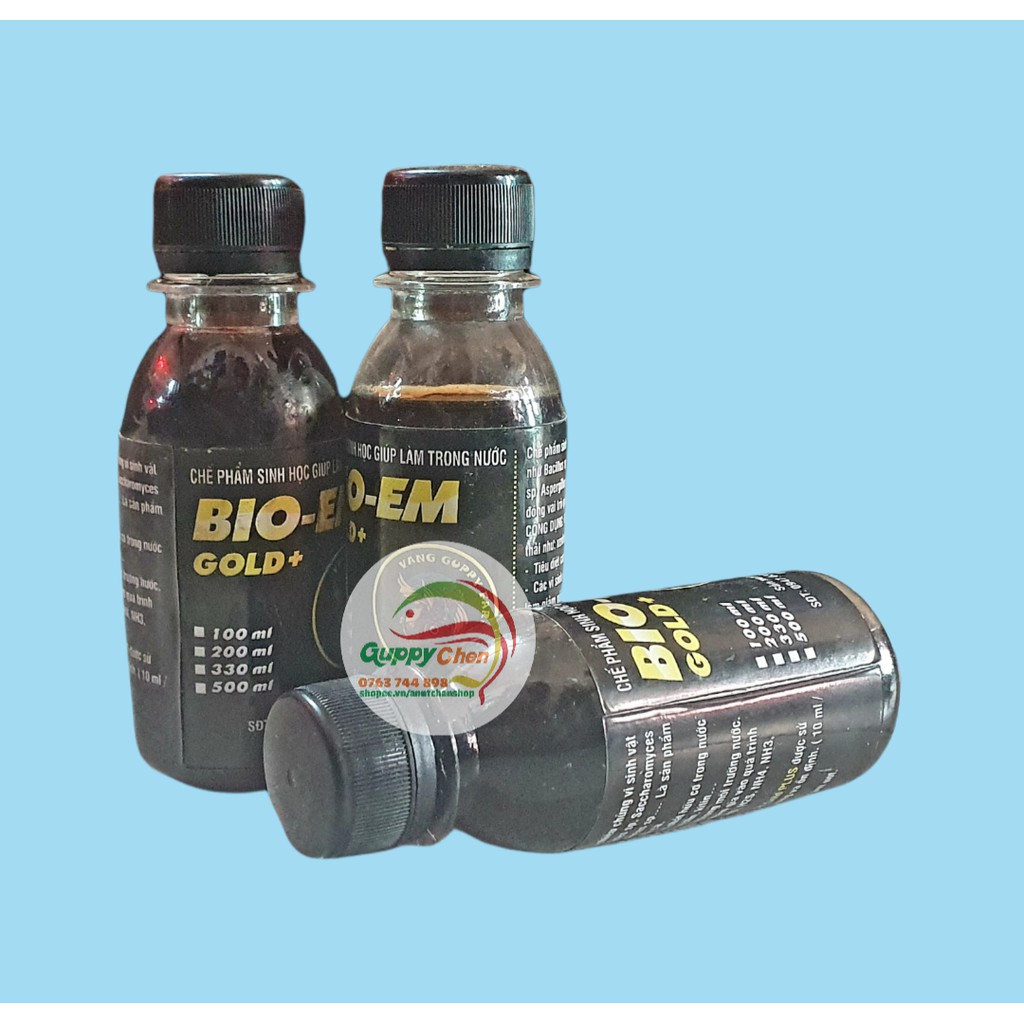 Vi sinh Bio Em Gold cho hồ cá