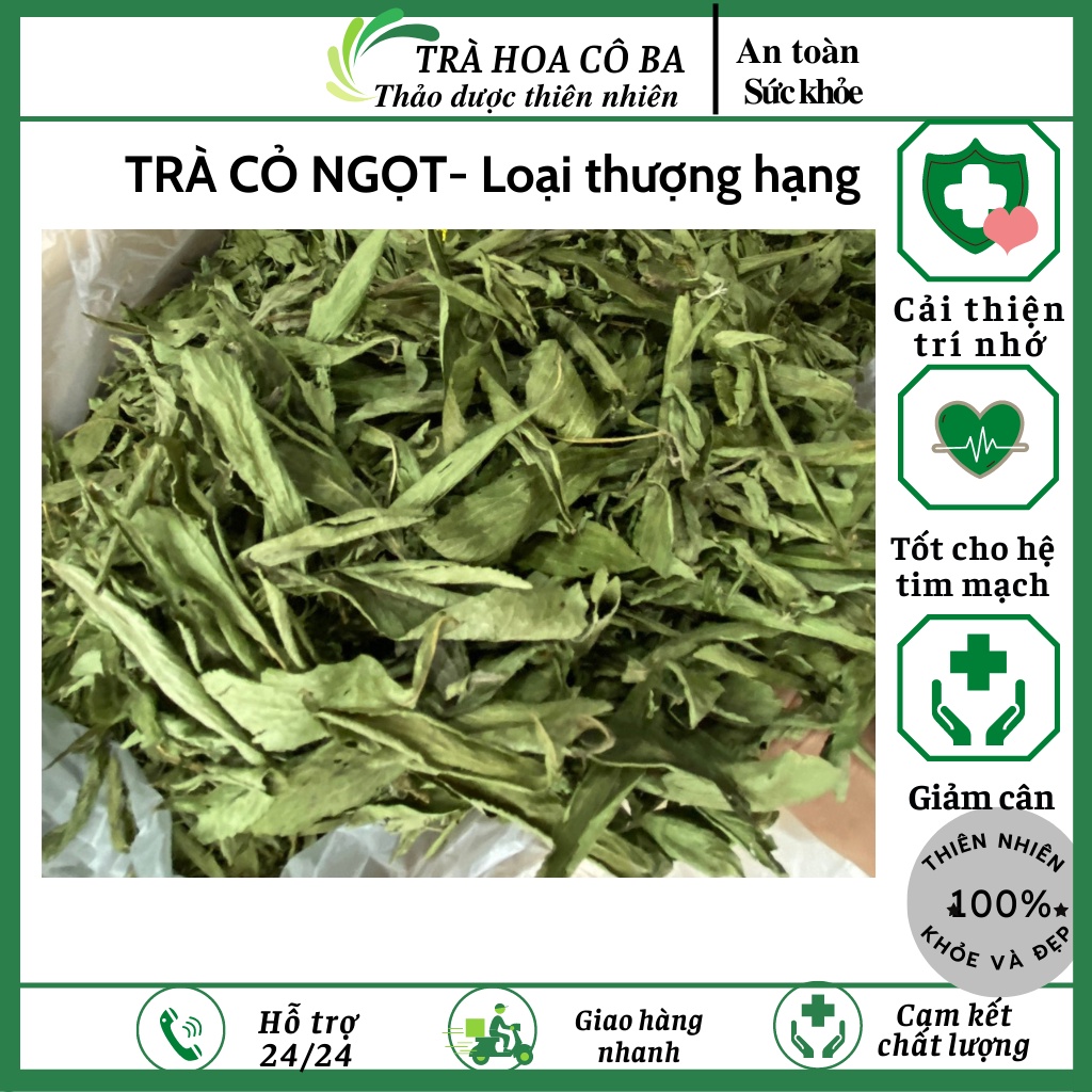 Trà cỏ ngọt, mát gan, Trà Hoa Cô Ba