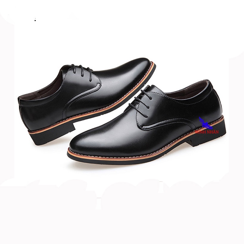 Giày tây nam da bò đế khâu công sở kiểu Ý Oxford Captoe doanh nhân sang trọng lịch lãm hàng hiệu giá rẻ B-20