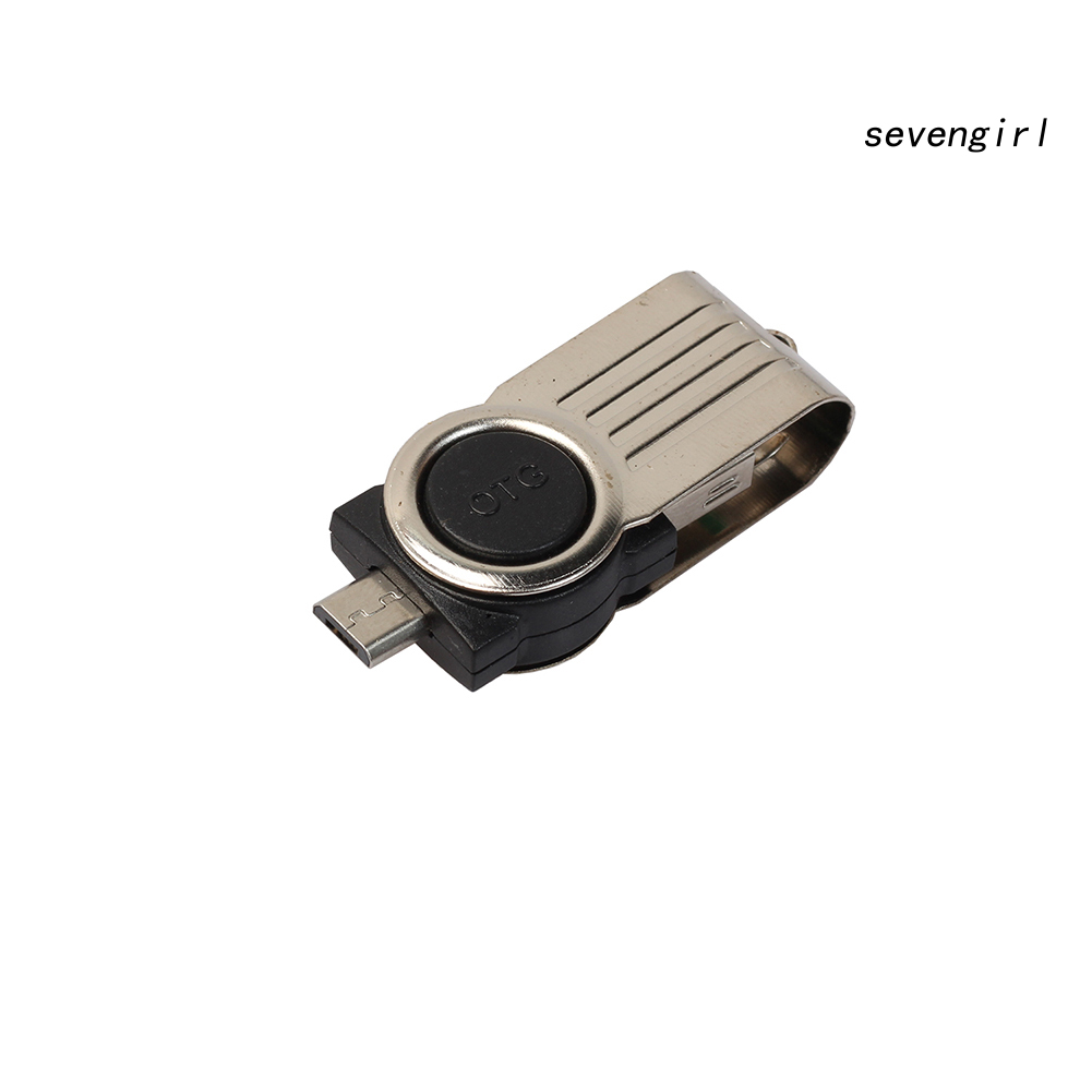Đầu Đọc Thẻ Otg Micro Usb Sd Tf Cho Điện Thoại