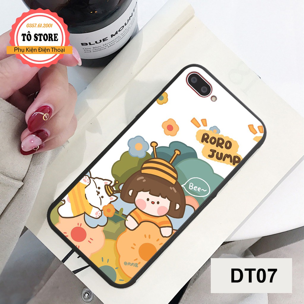 [ RẺ VÔ ĐỊCH ] Ốp lưng Oppo A3s - Oppo A1k - Realme C1 - Realme C2 in hình họa tiết đáng yêu.