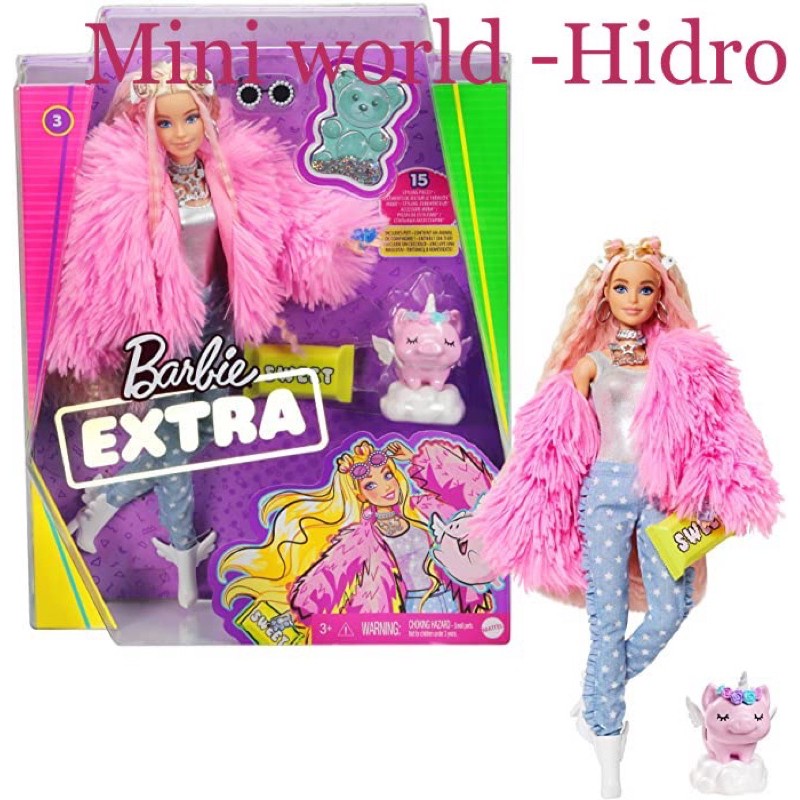 Búp bê Barbie Extra Doll chính hãng Full khớp