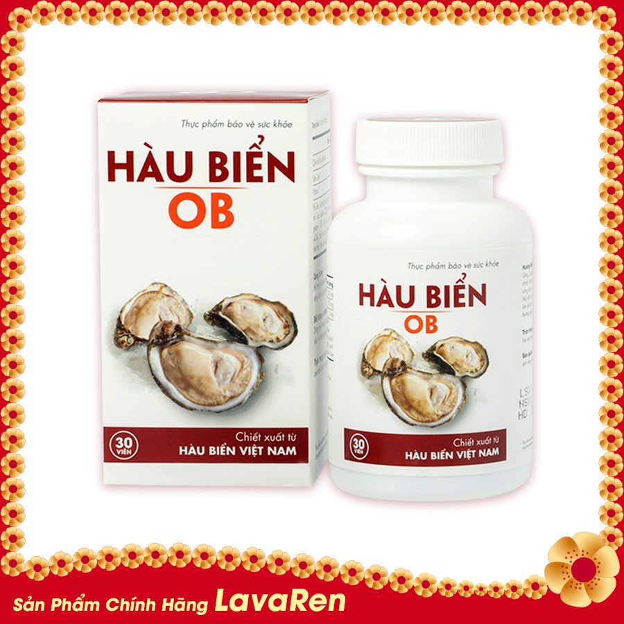 [KÈM QUÀ TẶNG] Hàu biển OB - hỗ trợ cải thiện tình trạng xuất tinh sớm, rối loạn cương dương