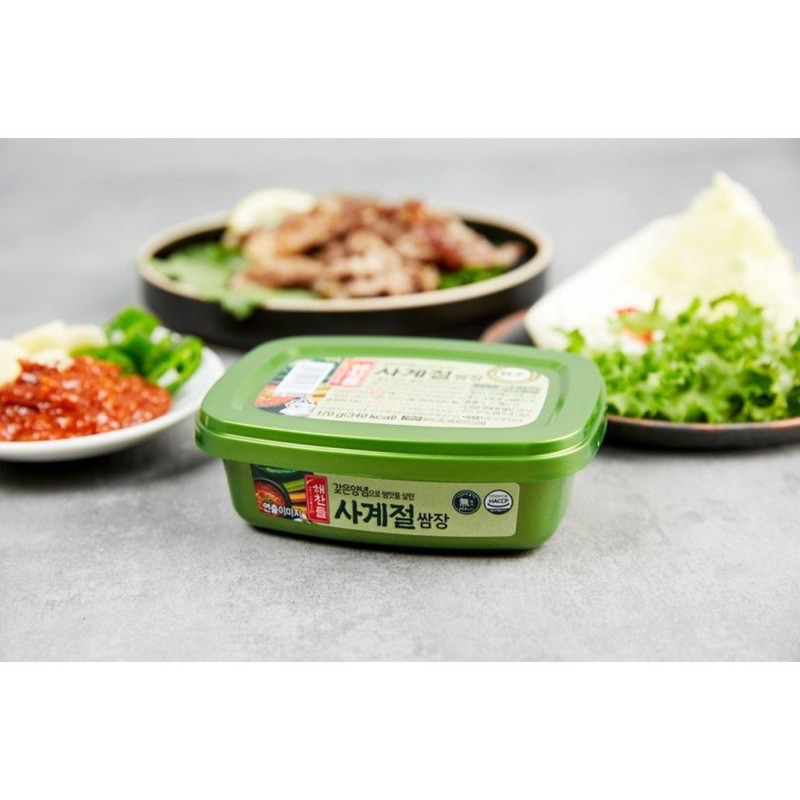 Tương trộn chấm thịt Hàn Quốc ăn liền CJ hộp 170g