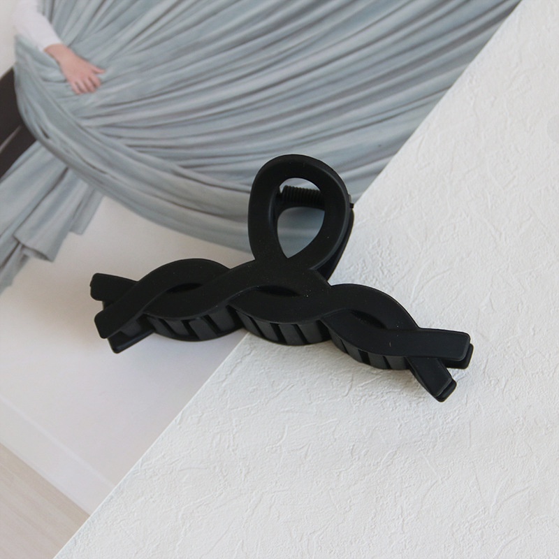 Kẹp Tóc Càng Cua Đan Chéo, Kẹp Tóc Bản Lì, Ngoạm Tóc Dài Lì Cho Nữ Phong Cách Hàn Quốc