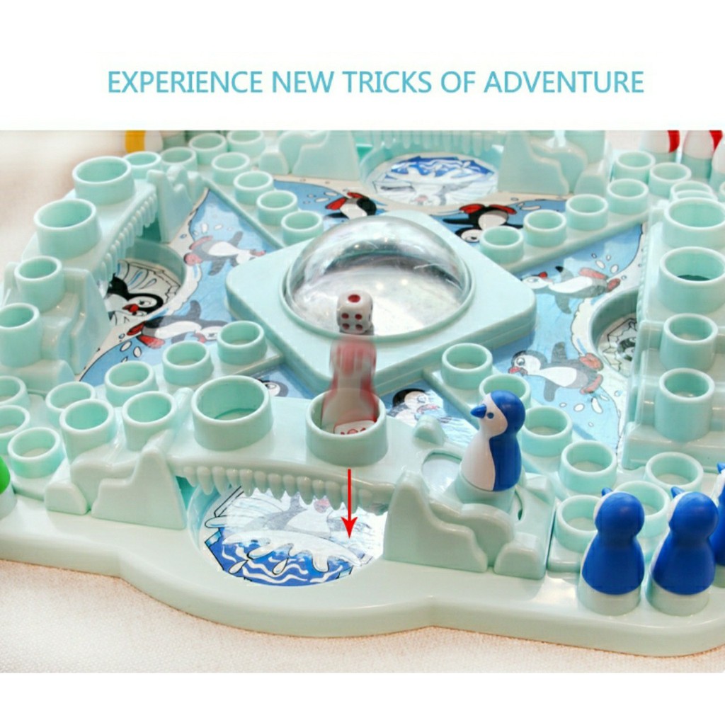 Trò chơi Cá Ngựa  - Cờ chim cánh cụt Trò chơi phát triển tư duy cho bé