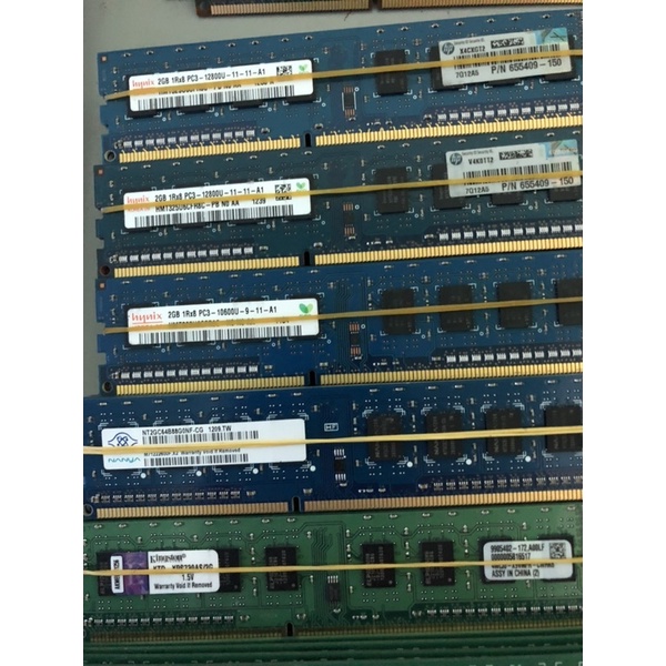 RAM PC MÁY BÀN DDR3 2G 1066 / 1333 / 1600 hàng tháo máy