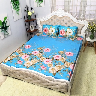 (HCM) Bộ Drap Giường Ga Gối  3 Món 1m2 1m4 1m6 1m8 2m2 ( Ga trải giường + 2 áo gối ) - Bộ ra giường GC11-Gc20