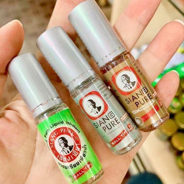 Dầu lăn Siang Pure Oil Ball Tip Thái Lan 3cc