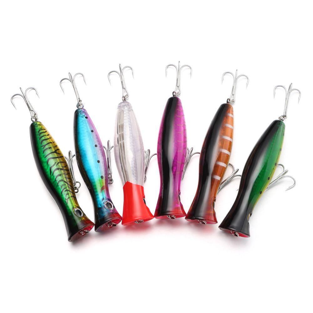 JONYE Mồi Câu Cá Bằng Nhựa Cứng Có 6 Màu