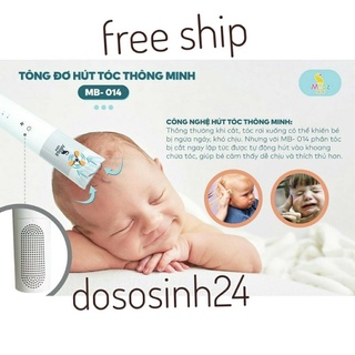 MB-10 0/ MB-014. TÔNG ĐƠ CẮT TÓC HÚT TÓC CON CHO BÉ MOAZ BEBE