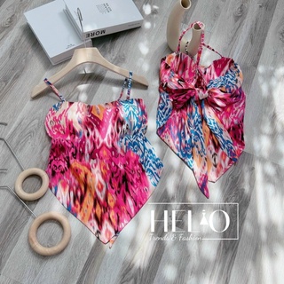 Áo yếm cột nơ lưng _ HE075