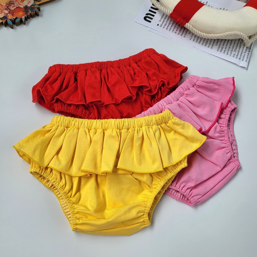 Bikini, đồ bơi, đồ đi biển cho bé gái, bé sơ sinh 3-15kg. Đồ bơi 2 mảnh màu đỏ