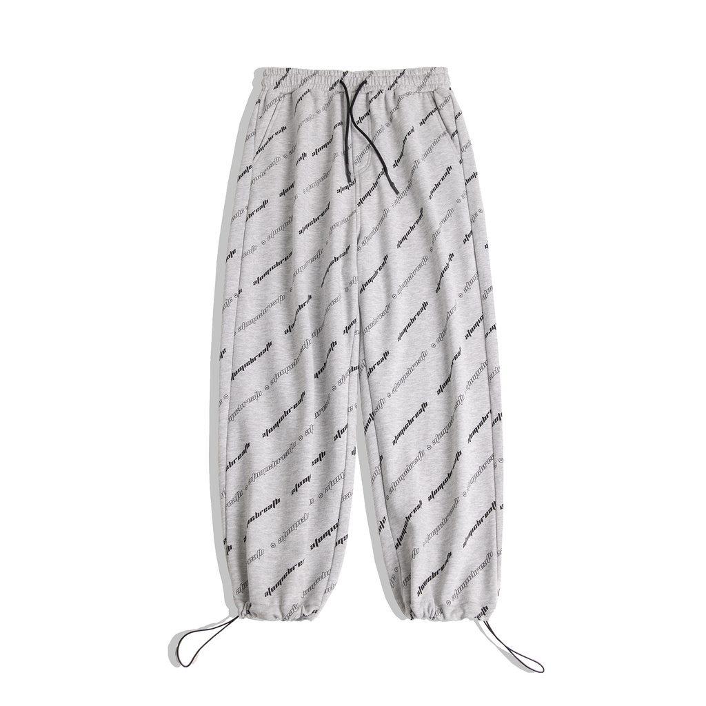 Quần ống rộng họa tiết cá tính thời trang cho nam