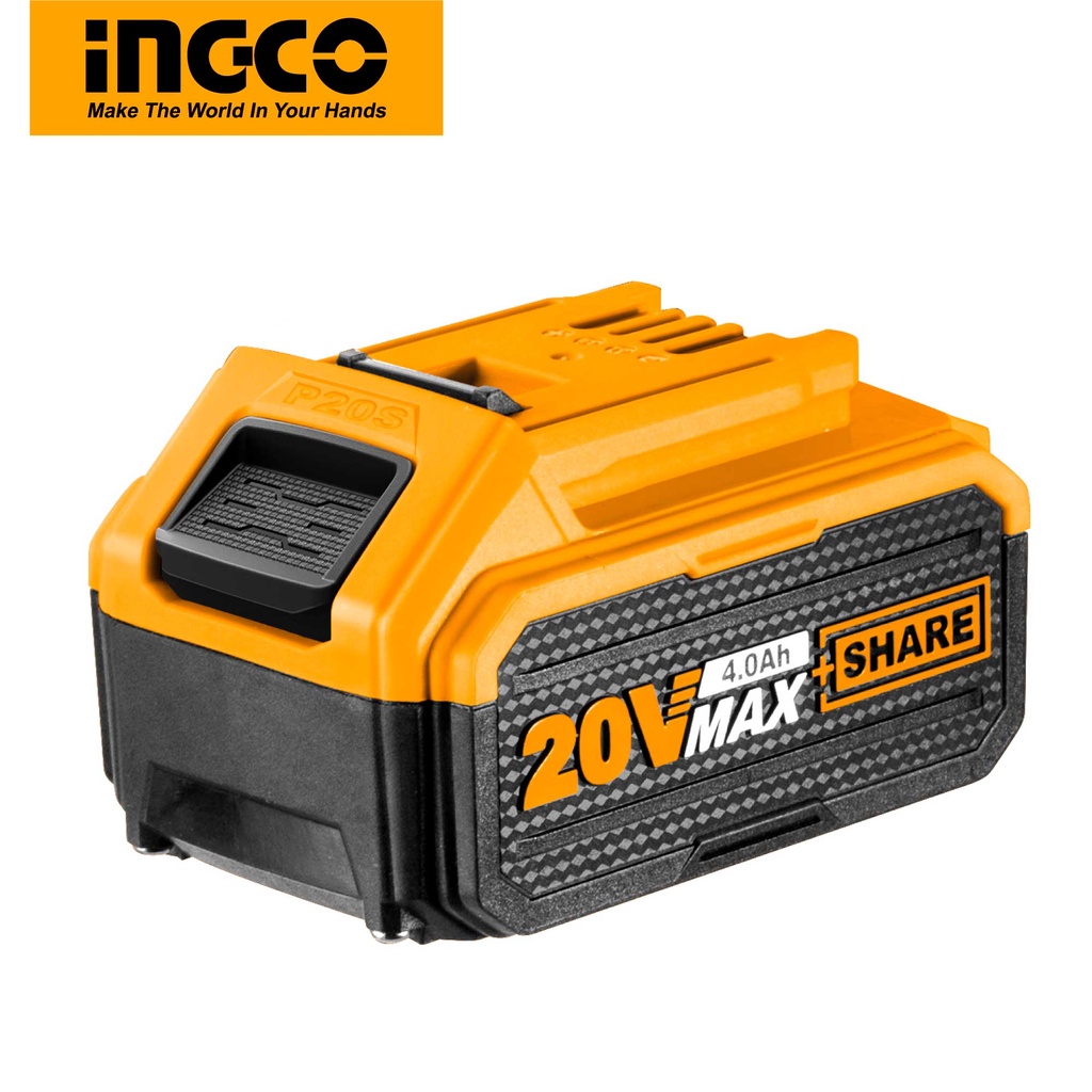 Pin 20V dung lượng cao 10 Cell 4Ah INGCO FBLI2002