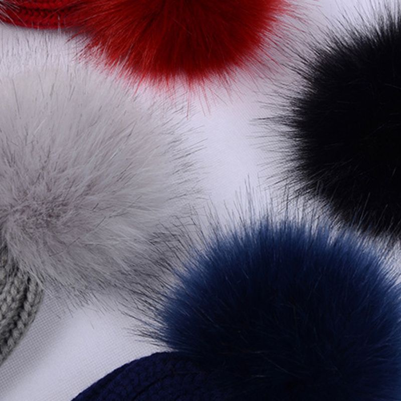 Mũ Len Beanie Màu Trơn Có Gân Thời Trang Mùa Đông Cho Nam Và Nữ