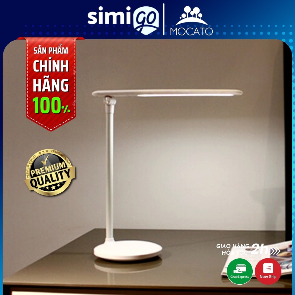 Đèn học để bàn chống cận thị Mocato Led Light M202 cảm ứng cao cấp, pin sạc tích điện mini học sinh, đọc sách, làm việc