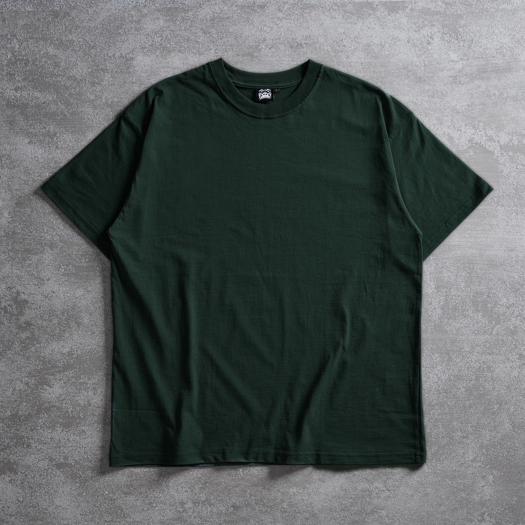 Áo Thun Trơn Tay Lỡ Gori Basic Tee | Xanh Cổ Vịt Form Rộng Thiết Kế Năng Động