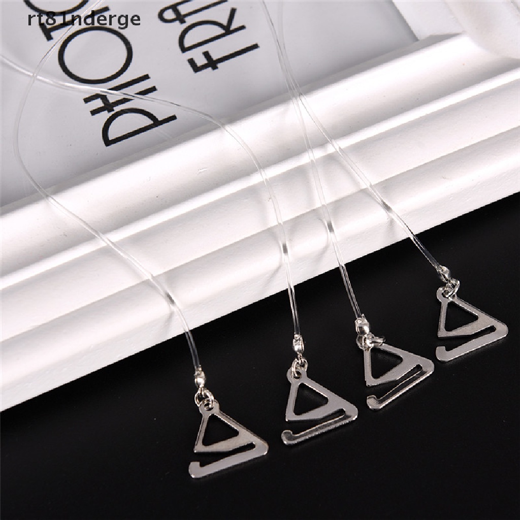 【ge】 Women Adjustable Transparent Invisible Bra Straps Dress Underwear Accessories .