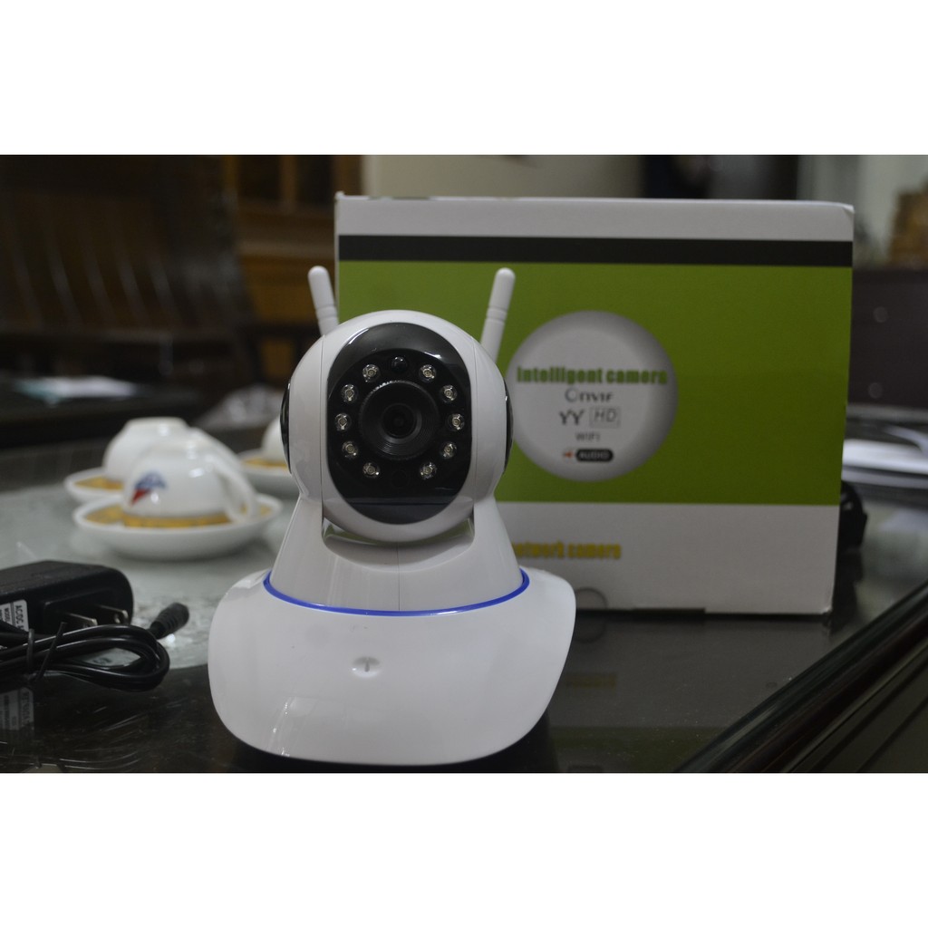Camera giám sát và báo động PK11 (Trắng)
