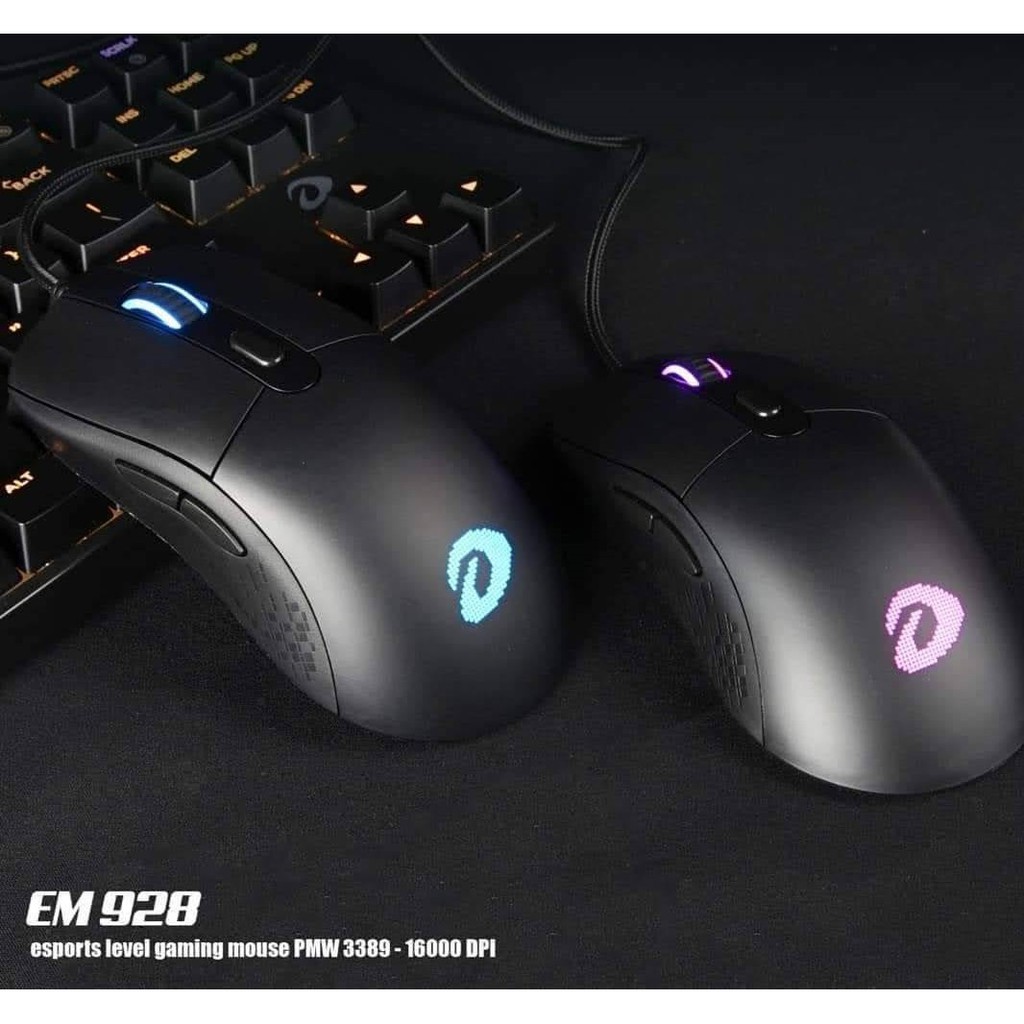 Chuột Gaming DAREU EM928 (PixArt PAW3389, LED RGB)