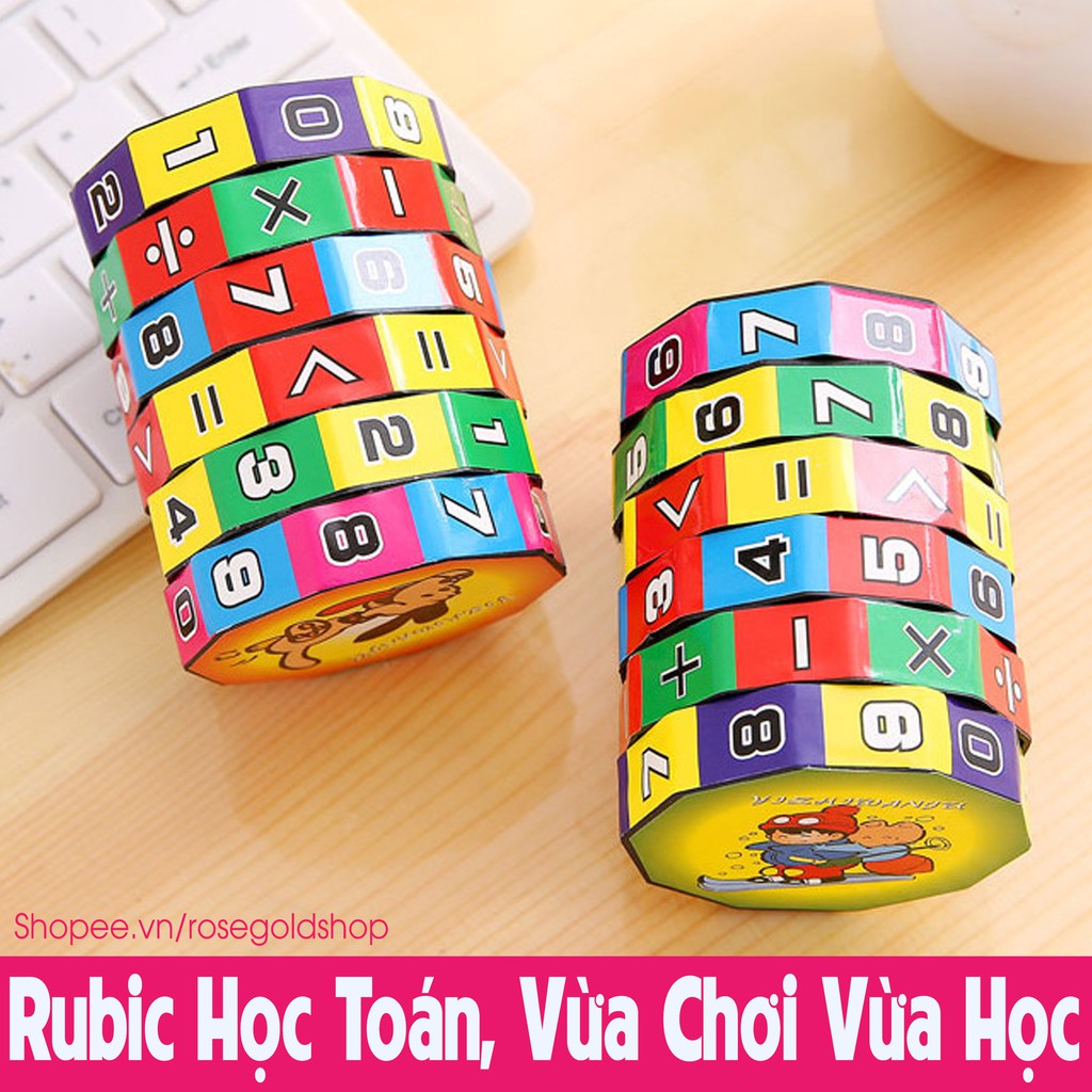 Rubic Học Toán, Giúp Bé Hứng Thú Phát Triển Tài Năng Toán Học