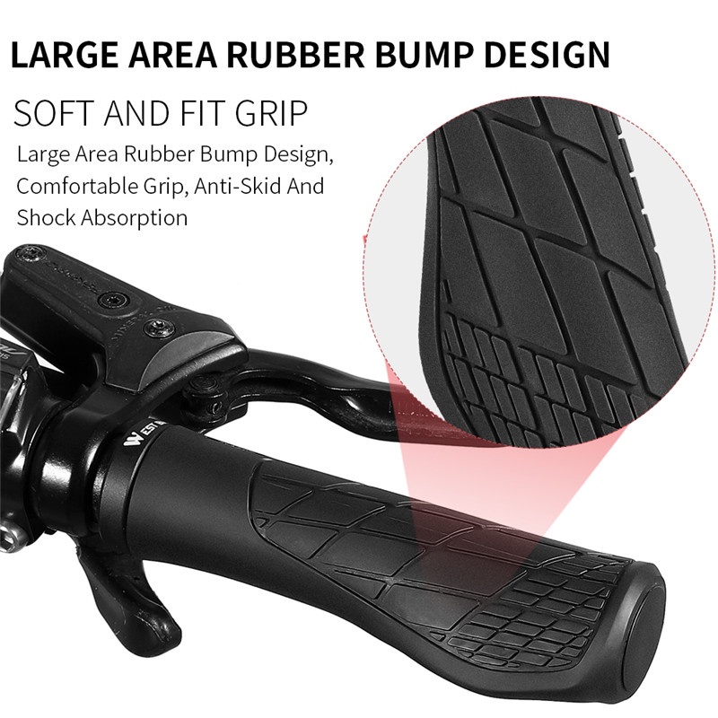Vỏ bọc tay lái xe đạp leo núi WEST BIKING bằng cao mềm chống trượt chống thấm nước