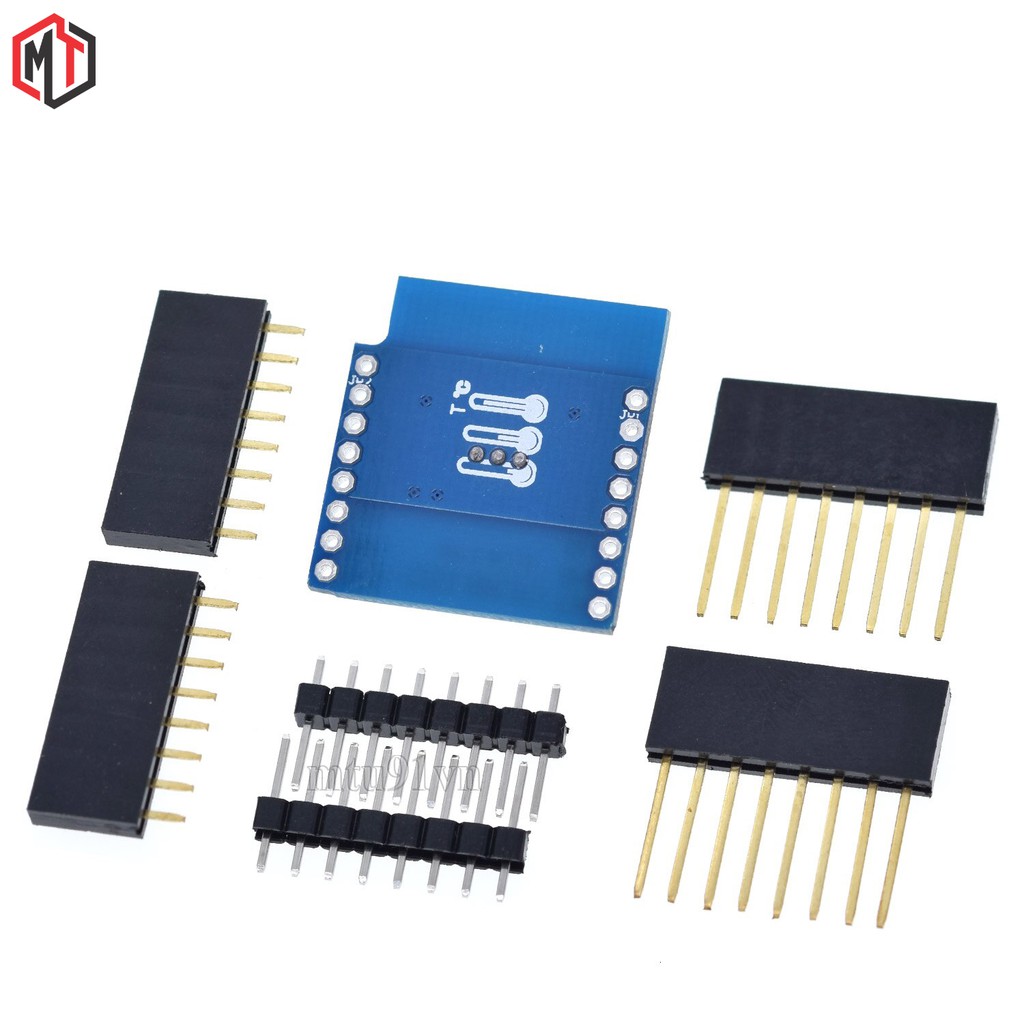 Module Cảm Biến Nhiệt Độ DS18B20 cho Wemos D1 Mini (DS18B20 Shield)