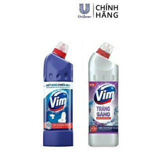 nước tẩy rửa nhà tắm bồn cầu vim chai 880ml