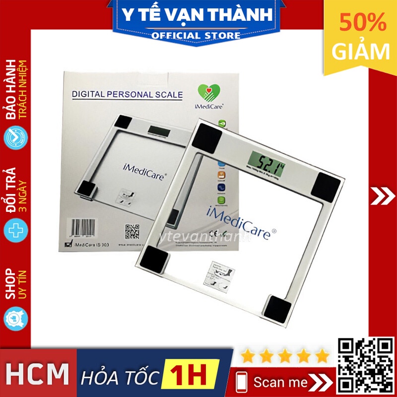 ✅ Cân Sức Khoẻ Điện Tử: iMediCare iS-303 (Loại Tốt) -VT0071