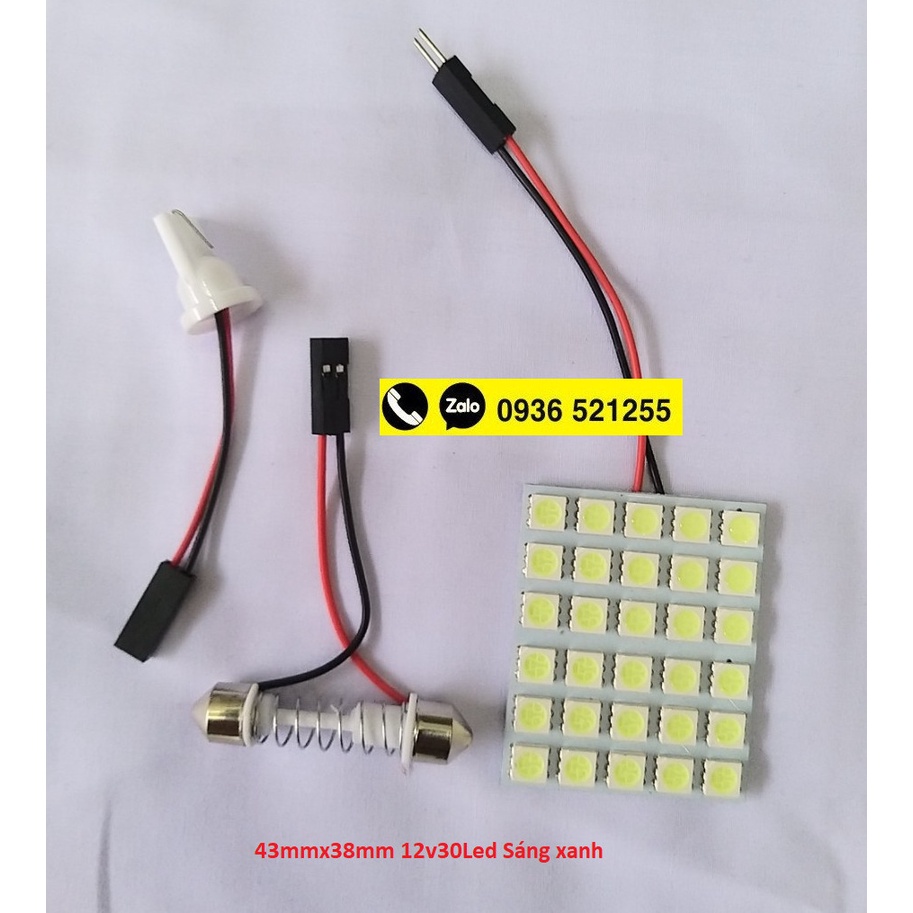 Đèn led Đèn trần siêu sáng cho xe Ô tô Suzuki Wagon R+ và các dòng xe tương ứng 12V