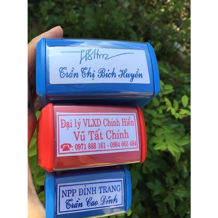 Khắc Dấu Shiny-842 chữ ký tên
