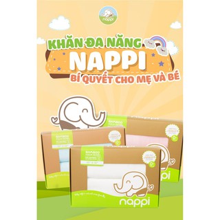 [ HÀNG CHÍNH HÃNG ] Khăn đa năng Nappi 77x77
