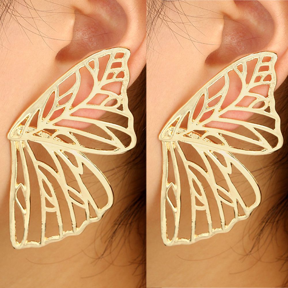 Đôi bông tai hình cánh bướm độc đáo retro cho nữ