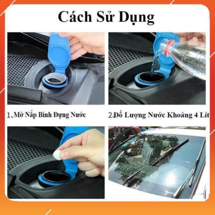 VIÊN SỦI RỬA KÍNH Ô TÔ XE HƠI MIỄN PHÍ SHIP VÀ TẶNG KÈM