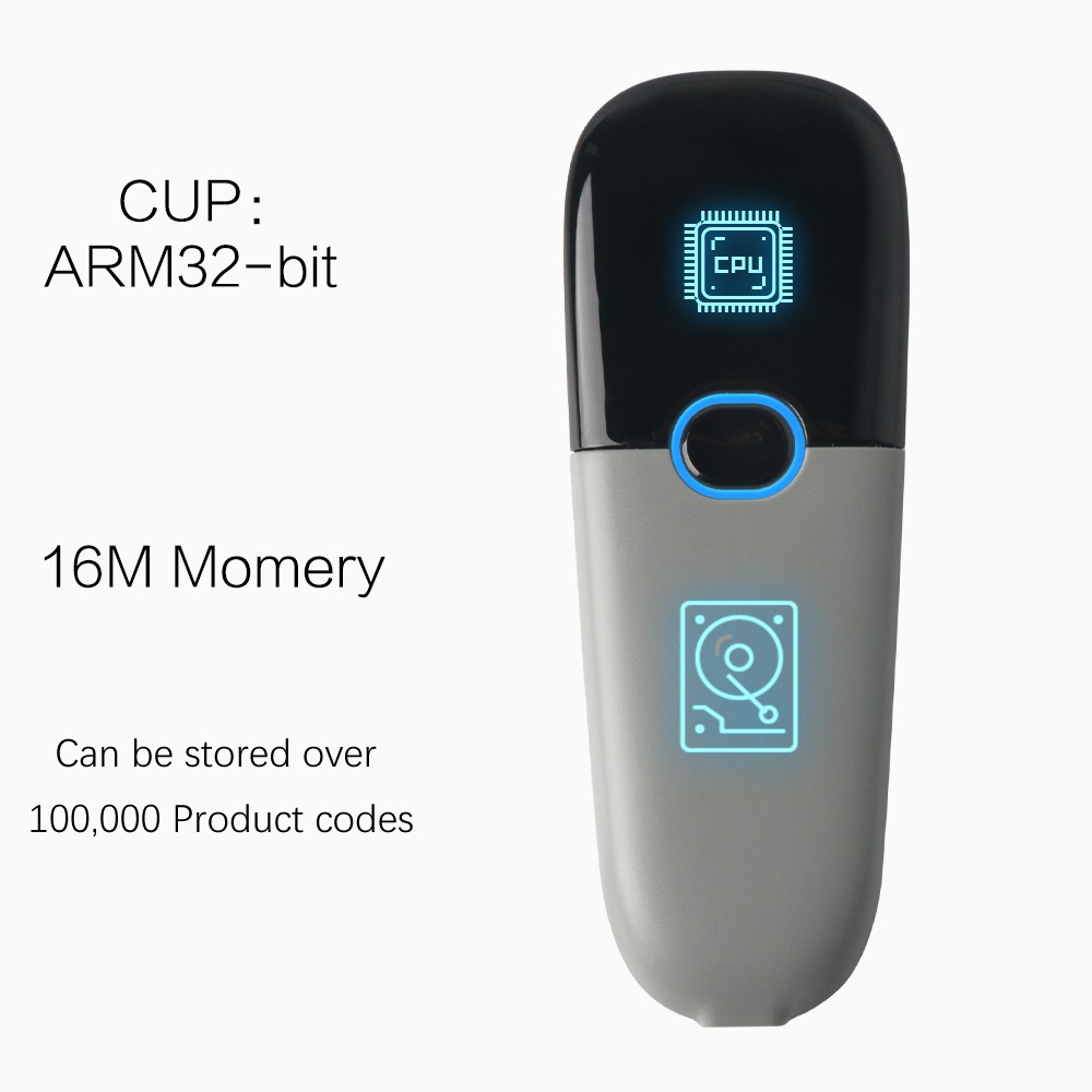 Máy quét bluetooth không dây Teklead 2D 2.4G cho đầu đọc mã QR Androdi IOS Windows 1D 2D QR