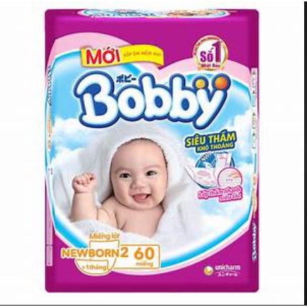 Miếng lót sơ sinh Bobby Newborn 2-60