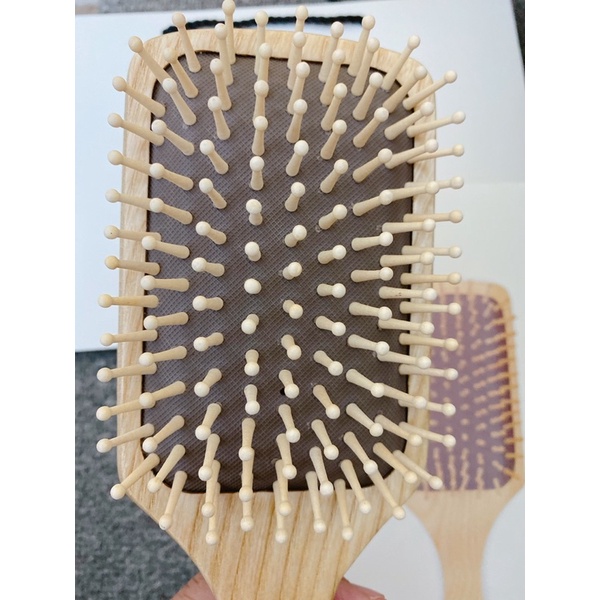 Lược Gỗ Mát Xa Chống Rụng Tóc Weilaiya Chính Hãng