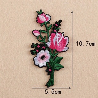 Miếng dán ủi quần áo hình hoa ( có sẵn )