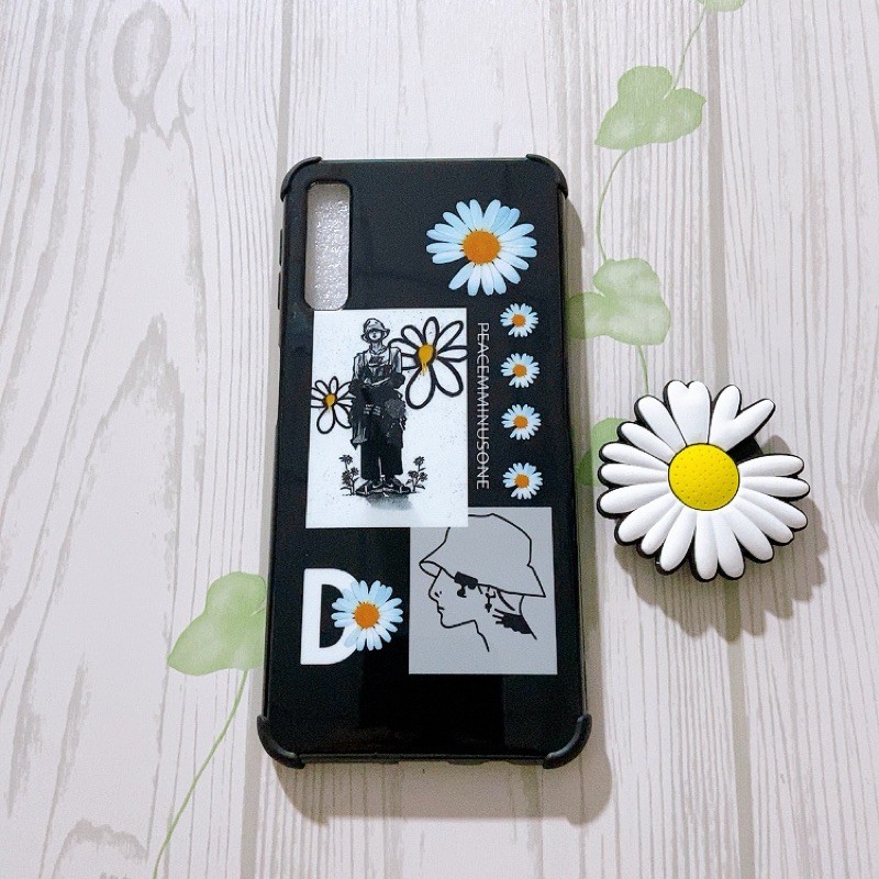 Ốp lưng idm Hàn Quốc kèm pop Samsung A7 2018/A750