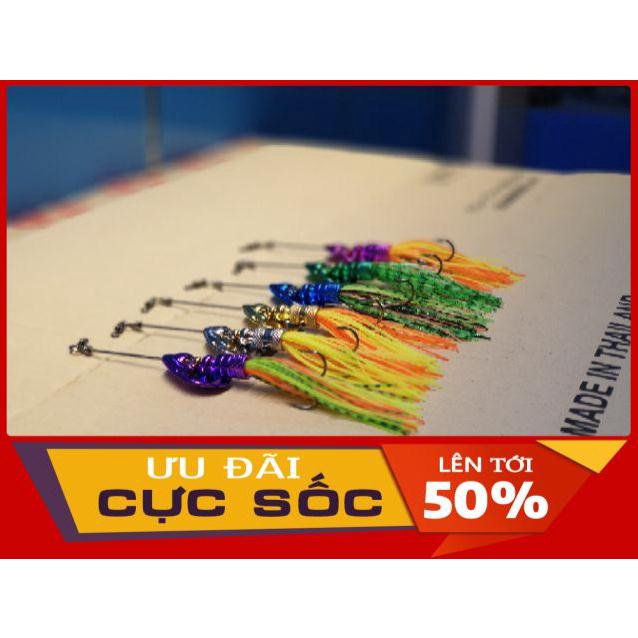 Mồi lure lóc spinner Thái Lan - Mồi giả câu lure cá lóc, chẽm - 12gr Đồ câu Cha Già Vlogs